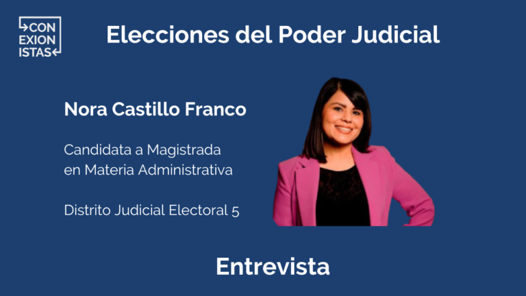 Nora Castillo Franco Candidata a Magistrada en Materia Administrativa Distrito Judicial Electoral 5